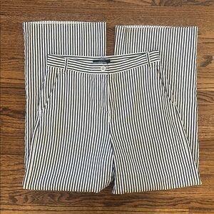 MaxMara Striped Wide-Leg Weekend Pants Size 6